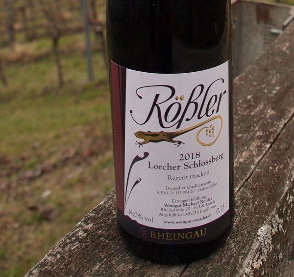 2018er Lorcher Schloßberg Regent Qualitätswein trocken (0,75)